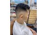 men's大学生カット+顔そり有り¥4000→¥3500