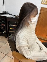 モテナ アット ベッピン(motenas at Beppin s)&nbsp;フェイスフレーミングインナーカラー/ホワイト