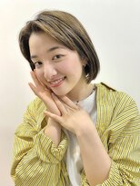 パープル 自由が丘(purple)&nbsp;小顔に見えるヘア/オリーブグレー／ココアベージュ[自由が丘]