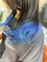 ギミック ヘア ファクトリー(gimmick hair factory) ブルー