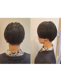 「あなただけのショートカットを」一人一人を理想のスタイルに。上質で再現性の高いフォルムは朝も時短に♪