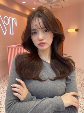 ボタン シブヤ(VOTAN SHIBUYA) 韓国風/内巻き/セミロングヘア/20代/30代