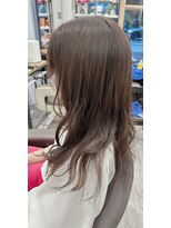 ウイ バイ ファースト 北四番丁店(u'i by first)&nbsp;ゆるふわロングスタイル☆柔ら質感オリーブベージュ