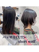 ヘアサロン ドットプラス 町田店(dot. plus) 【三輪紗弓】大人気ウルフスタイル