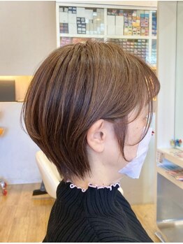ステラ 嵯峨店(stella)の写真/【ショートカットで実年齢マイナス10歳見え】バッサリ/メンテナンスカットもお任せください♪
