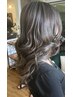 ハイライト＋ヘアカラー＋トリートメント　 ￥15400