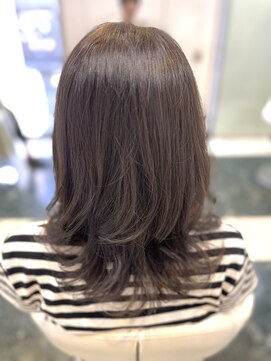 モア 下通店(MORE) ブリーチ無しグレージュ