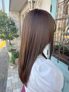 ヘアーマーケットスマイルメーカー HITA髪質改善カラー