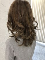 ヂルチヘアー(zilch hair)&nbsp;オリーブベージュゆるふわパーマ