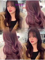 ジルバイジゼル(JILL by GiseL)&nbsp;カシスレッドブリーチ無し