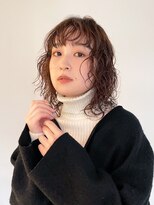 アルバム 銀座(ALBUM GINZA)&nbsp;ミディアム美髪ボブショート外ハネボブ_F20477