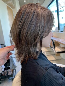 コンティロミー(CONTI ROMMY.) 上品レイヤースタイル◎くびれウルフ髪質改善30代40代50代
