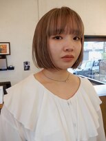 デンヘアデザイン(DEN hair design)&nbsp;ワイドバンクと重めなボブ