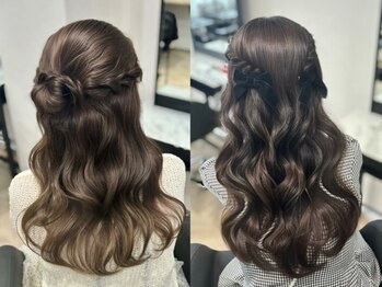シェノン フェム 名古屋 名駅店(CHAINON×FeM#)の写真/《名古屋駅徒歩3分》骨格・イメージに合わせて360°どこから見てもかわいいヘアセットをお届け＊