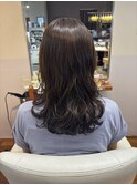 パーマスタイル コテ巻き風