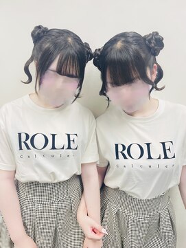 アールエーサロンモノクロ 秋葉原(RA SALON モノクロ) クラゲヘア