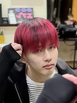 men's salon WiLL 阪急茨木【ウィル】 マッシュレッドカラー