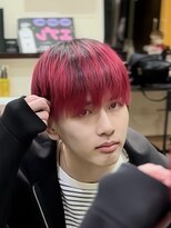 men's salon WiLL 阪急茨木【ウィル】 マッシュレッドカラー