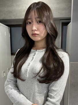 スウィープ(sweep) アッシュブラウン/ブリーチなしダブル/レイヤー