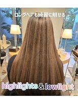 ユウヘアー 大高店(U Hair)&nbsp;【U Hair】ブレンドカラー30代40代ハイライト　ダブルカラー