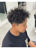 スパイキーパーマスパイキーショート