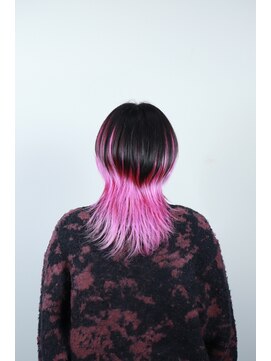 青みピンクカラー