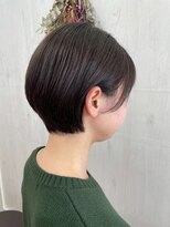 プランタン(Printemps)&nbsp;20代30代大人かわいいツヤ感コンパクトショートダークアッシュ