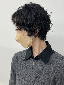 モリオフロムロンドン 松戸店(Morio from London) 【メンズ 松戸 岩口】波巻きツイストスパイラルマッシュショート