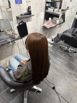 シード(SEED)&nbsp;長崎　ブリーチなしWカラー　ヘーゼルブラウン