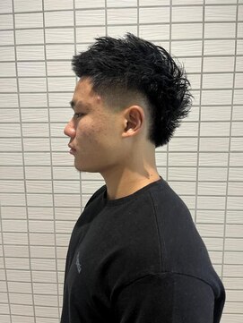 ラフカッターズZ 町田店 BURST FADE【町田/理容室/床屋/顔剃り/シェービング】