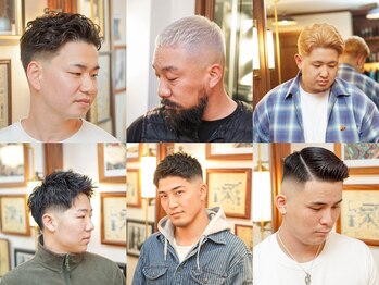バーバーショップ ダリー(BARBERSHOP DALIE)の写真/ハンサムメンズカット ・いいムードのバーバー ・フェード/シェービング/パーマ ・JR奈良/近鉄奈良/新大宮