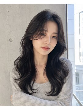 モードケイズ 調布店(MODE K's) 韓国風レイヤーカット_顔周り調布ハッシュカット前髪カット