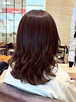 グランド ソシエ 御影店&nbsp;ツヤブラウンのやわらかレイヤーロング