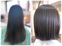 カットハウス はさみの部屋の雰囲気（髪にツヤを与え、みずみずしい質感へと導く新・水トリートメント）