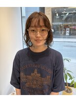ユーア(yuur.) 顔周りもプラスしたニュアンスパーマ
