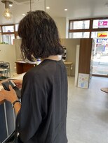 クレーデ 姪浜店(Crede) しっかりだけどルーズパーマボブ