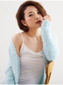 ショートボブで魅せる☆おフェロパーマスタイル☆【小岩】