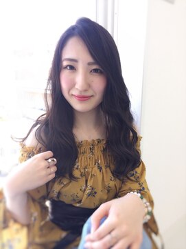 ユニヘアデザイン 徳島店(Uni. hair design) 色っぽいグラマラスロング