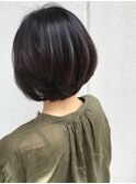 似合わせカット 大人ショートボブ