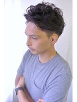 ムーンジェジェ(moon jeje) アップバング×ニュアンスパーマ★  藤原