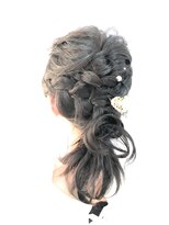 マロウ ヘア(Mallow hair)&nbsp;編み込みいっぱいハーフup☆