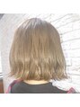 オーブ ヘアー セイド 鹿児島宇宿店(AUBE HAIR sedo)&nbsp;切りっぱなしボブ外ハネアレンジに