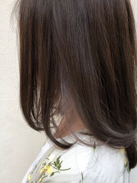 フロート 小阪店(float) アクセントインナーカラー_結婚式,前下がり,斜めバング