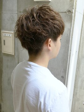 フレイム(FLAME) 【FLAME 天文館】毎朝のセットが簡単！ツーブロックパーマヘア