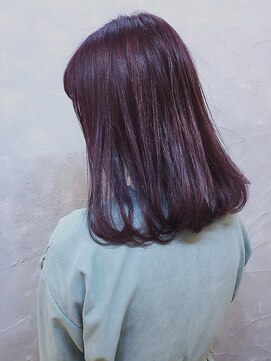 ラヴリア クルメ(LOVERIA KURUME) ≪LOVERIA KURUME/久留米≫ダークカラー パープル アッシュ