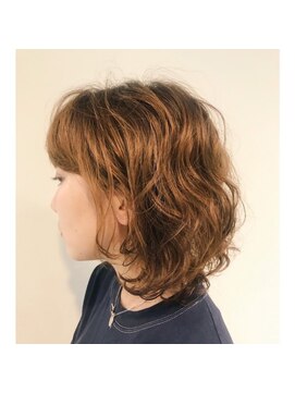 サロン マーニ(salon m ni) ラフウェーブ/ミディアムボブ