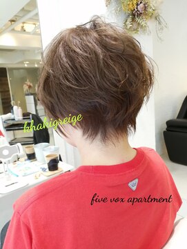 ファイブボックスヘアー 広島(five vox hair) 【five vox 川端】アディクシーカラーで作る☆カーキグレージュ