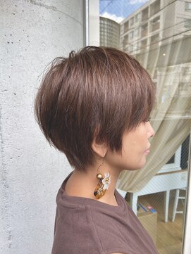 フレア 心 武庫之荘(flare) くびれショート【ラベンダーベージュ】