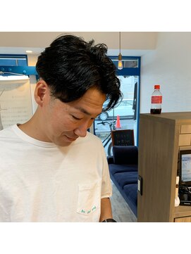 理容室 あしたはれ センターパート