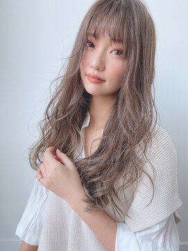 ルービック(Rubik's) フォギーベージュゆるふわデジタルパーマ#大人かわいい